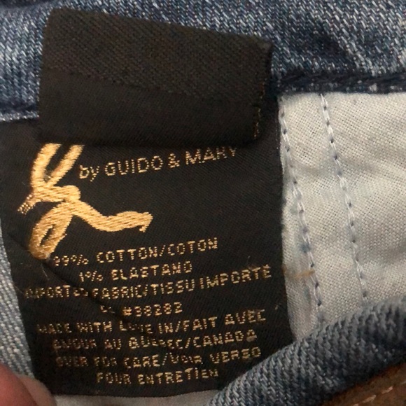 ⭐️SALE⭐️🇨🇦 Guido & Mary 🇨🇦 Flared Soho Jeans 👖 sz 26 - Picture 6 of 8